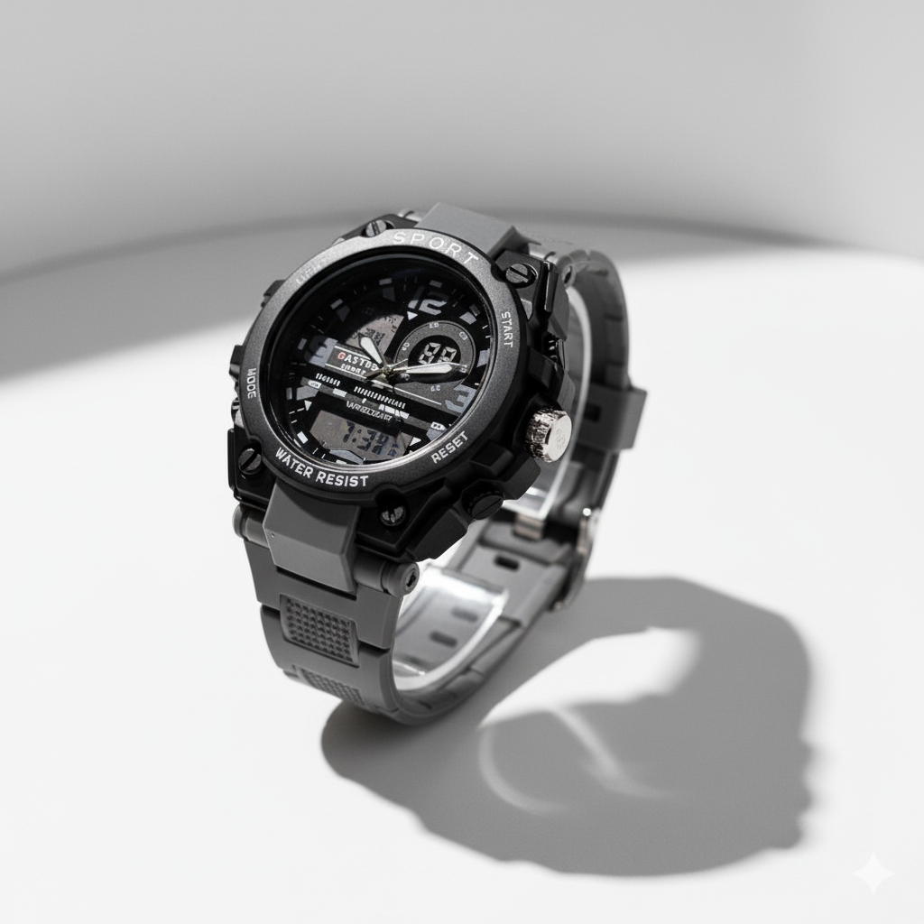 gastro digital sport tactical jam tangan pria anti air gastro digital sport tactical jam tangan pria anti air