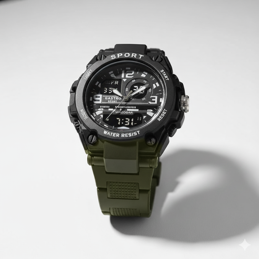 gastro digital sport tactical jam tangan pria anti air gastro digital sport tactical jam tangan pria anti air